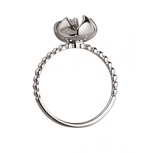 Золота каблучка з діамантом (01-200428671) фотографія