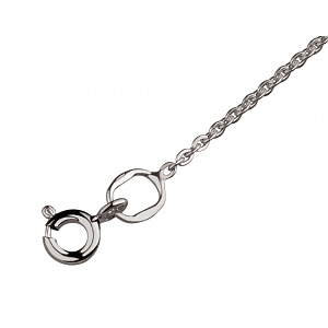 Золоте кольє з діамантами  та  корундом (01-200633371) фотографія