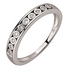 Золотое кольцо с бриллиантами (01-200761571)