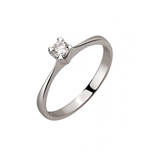 Золотое кольцо с бриллиантами (01-200773371) фотография