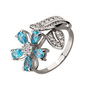 Золота каблучка  (2б_к-035) фотографія