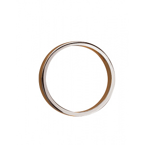 Золотое кольцо с цирконием куб. (01-200209472) фотография