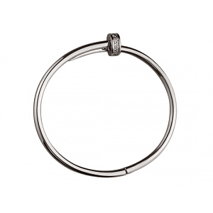 Золотий браслет з діамантами (01-200336372) фотографія