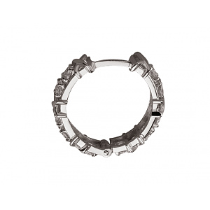 Золоті сережки з фіанітом (цирконієм куб.) (01-200816072) фотографія