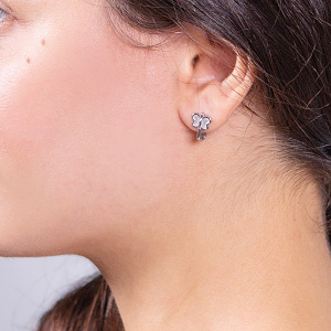 Золоті сережки  (2б_с-177) фотографія