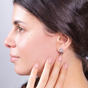 Золоті сережки  (2б_с-177) фотографія