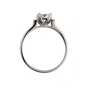 Золотое кольцо с бриллиантами (01-200599973) фотография