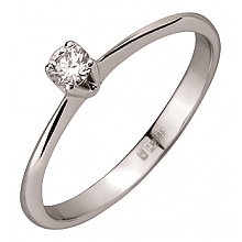 Золота каблучка з діамантом (01-200755473)