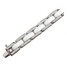 Золотой  браслет с бриллиантами (01-200838273)