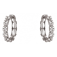 Золоті сережки з фіанітом (цирконієм куб.) (01-200858173)