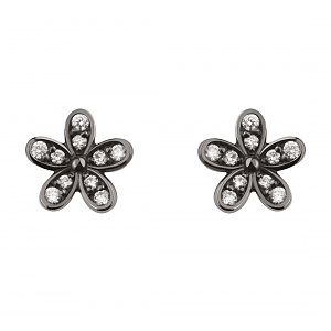 Золотые серьги с бриллиантами (11б_с-066) фотография