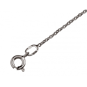 Золотое колье с бриллиантом (01-200355474) фотография