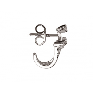 Золотые серьги с бриллиантами (01-200481174) фотография