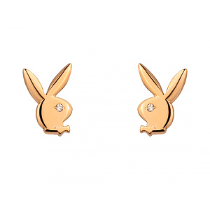 Золотые серьги с цирконием куб. (01-200542774) фотография