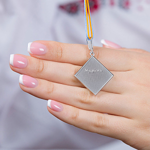 Золотой кулон «Мудрість» (2б_п-243) фотография