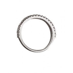 Золота каблучка з цирконієм куб. (01-200492275) фотографія