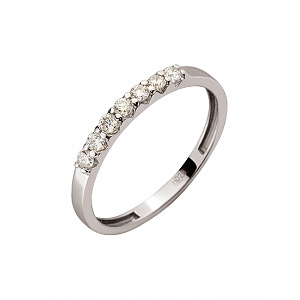 Золотое кольцо с бриллиантами (01-200547175) фотография