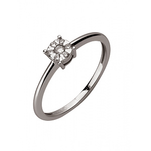 Золотое кольцо с бриллиантами (01-200816075) фотография