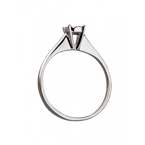 Золота каблучка з діамантом (01-200851675) фотографія