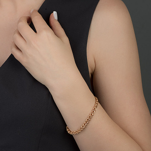 Золотий браслет  (1б-021) фотографія