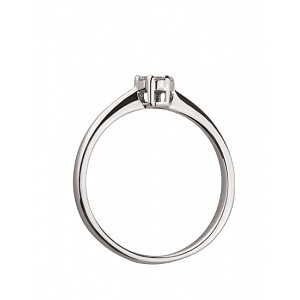 Золотое  кольцо с бриллиантами (01-18754976) фотография