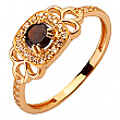 Золотое кольцо с гранатом 01-200388276 фотография 1