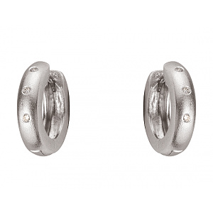 Золоті сережки з діамантами (01-200443776) фотографія