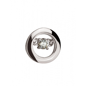 Золотий кулон з діамантом (01-200807576) фотографія