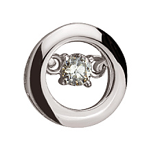 Золотий кулон з діамантом (01-200807576)