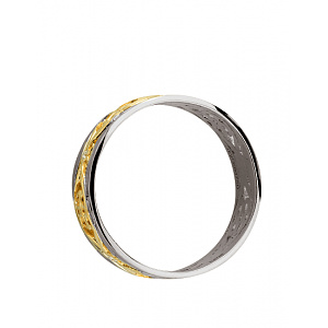 Золотое  кольцо с бриллиантами (01-200851676) фотография