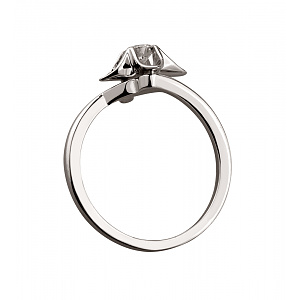 Золотое кольцо с бриллиантом (2б_к-022) фотография