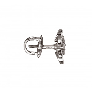 Золоті сережки з діамантами (2б_с-280) фотографія