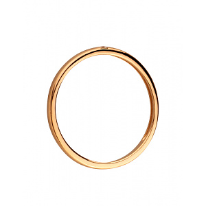 Золота каблучка з діамантом (01-200581677) фотографія