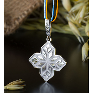 Золотой кулон «Радість» (2б_п-244) фотография