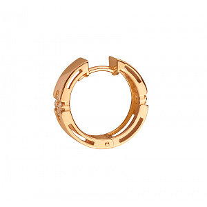 Золотые серьги с бриллиантами (1б_с-281) фотография