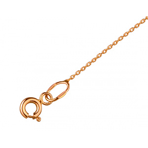 Золоте кольє з цирконієм куб. (01-200087378) фотографія