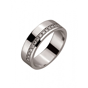 Золотое кольцо с бриллиантами (01-200230578) фотография