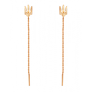 Золоті сережки  (01-200462078) фотографія