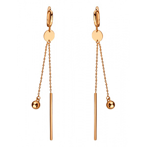 Золоті сережки  (01-200819378) фотографія