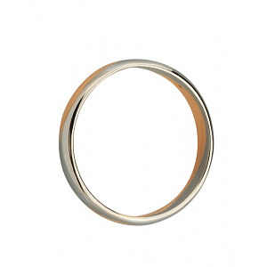 Золотое обручальное кольцо  с бриллиантом (01-200841778) фотография