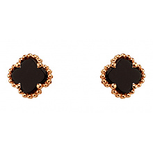 Золоті сережки з фіанітом (цирконієм куб.) (01-200867878)