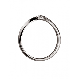 Золотое кольцо с бриллиантом (01-200336380) фотография