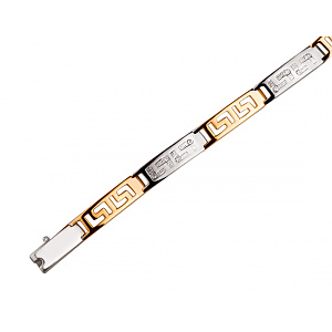 Золотой браслет с бриллиантами (01-200413880) фотография