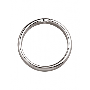 Золота каблучка з діамантом (01-200438380) фотографія