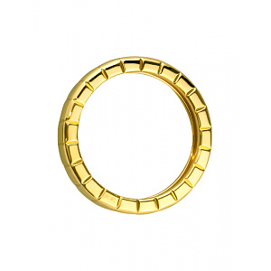 Золота обручка з діамантом (01-200465880) фотографія