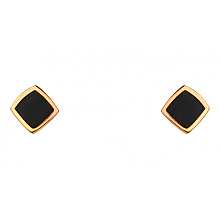 Золоті сережки з емаль (01-200788580)