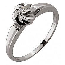 Золота каблучка з діамантом (01-18928181)