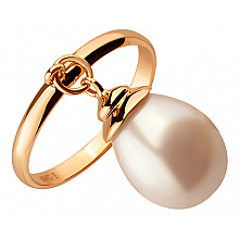 Золота каблучка з перлиною (01-200559581)