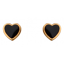 Золоті сережки з емаль (01-200847481)