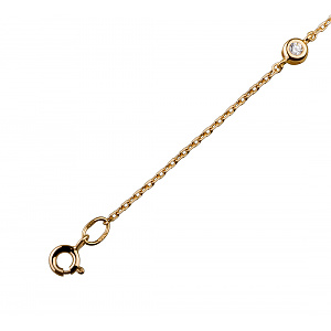 Золотой браслет  (1б004/01б) фотография